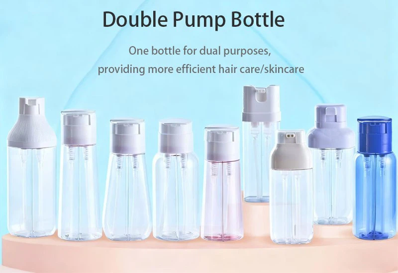 Double pump bottle 1 Double pump bottle 1